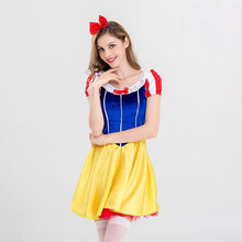 Load image into Gallery viewer, Women&#39;s Snow White Costume Adult Princess Costumes Dress With Stocking and Headband