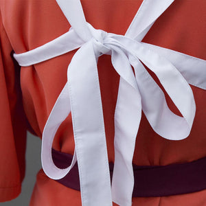 Spirited Away Cosplay Ogino Chihiro Costume Kimono Suit For Women