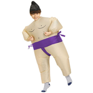 Inflatable Sumo Cosplay Costume Blow Up Suit Halloween Christmas Party For Adults and Kids