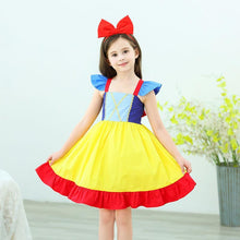 Load image into Gallery viewer, Princess Costume Snow White Summer Dress With Accessories For Girls Party