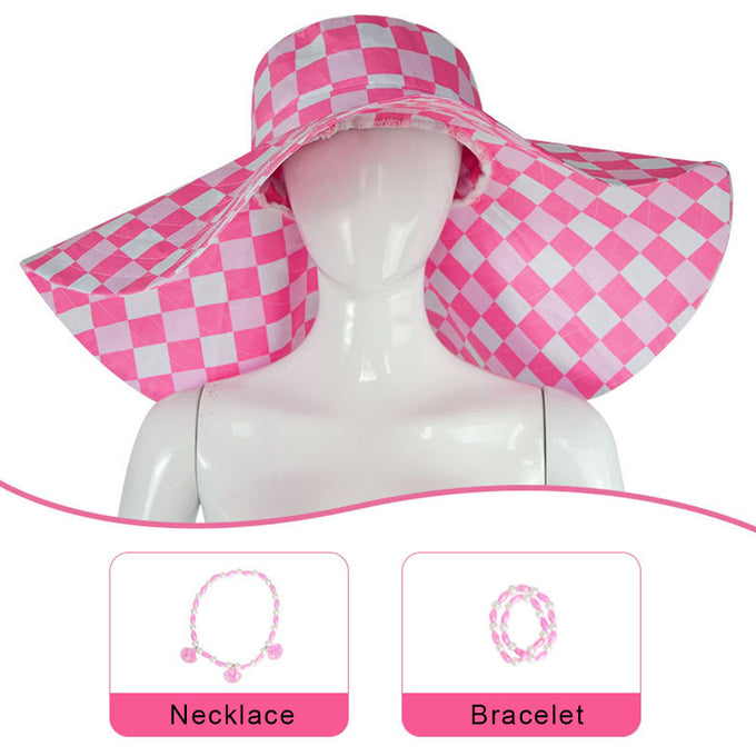 Women Barbie Costumes Barbie Cosplay Hat and Accessories