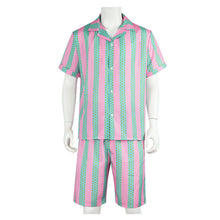 Load image into Gallery viewer, Men and Kids Barbie Costumes Ken Stripe Beachwear Cosplay 2PCS
