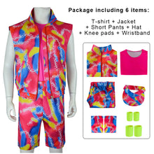 Load image into Gallery viewer, Men and Kids Barbie Costumes Ken Roller Skating Sports Cosplay Set