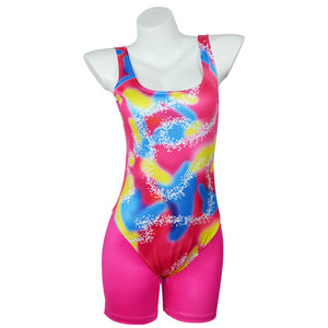 Women and Kids Barbie Costumes Barbie Roller Skating Sports Cosplay Set