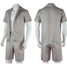 Load image into Gallery viewer, Men and Kids Barbie Costumes Ken Stripe Beachwear Cosplay 2PCS