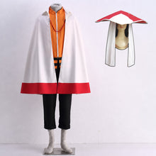 Load image into Gallery viewer, 2PCS Anime Orange Hero Seventh Village Leader Cosplay Cloak Costume Robe with Hat