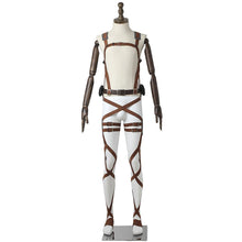 Load image into Gallery viewer, Anime Attack On Titan Costume Mikasa Ackerman Scout Regiment Cosplay Battle Full Outfits for Women