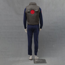 Load image into Gallery viewer, Tactical Vest and Dark Blue Uniform Cosplay Costume Set Anime Ninja Style for Men and Kids
