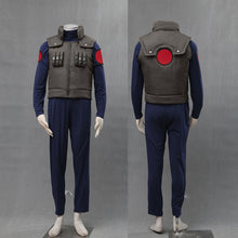 Load image into Gallery viewer, Tactical Vest and Dark Blue Uniform Cosplay Costume Set Anime Ninja Style for Men and Kids