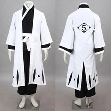 Load image into Gallery viewer, Men and kids Anime Captain Cosplay Costume with White Belt - Full Set Kimono Robe
