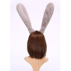 Zootopia Costume The Rabbit Police Judy Hopps Cosplay Ears Headband and Tail Accessories