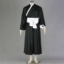 Load image into Gallery viewer, Men and Children Anime Black Samurai Cosplay Costume Kimono Set