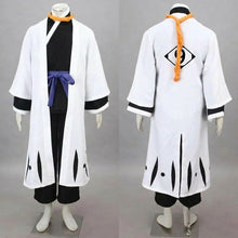 Load image into Gallery viewer, Anime Captain Cosplay Costume Orange Scarf &amp; Purple Belt for Men &amp; Kids Kimono Full Outfit