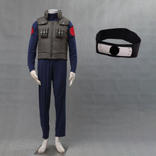 Load image into Gallery viewer, Tactical Vest and Dark Blue Uniform Cosplay Costume Set Anime Ninja Style for Men and Kids