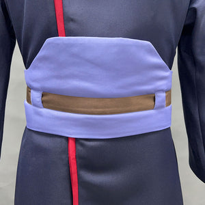 Naruto Costume Amegakure Ninja Pain Ajisai Cosplay Cloak Robe with Headband Men and Kids