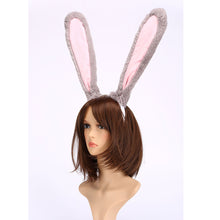 Load image into Gallery viewer, Zootopia Costume The Rabbit Police Judy Hopps Cosplay Ears Headband and Tail Accessories