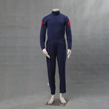 Load image into Gallery viewer, Tactical Vest and Dark Blue Uniform Cosplay Costume Set Anime Ninja Style for Men and Kids