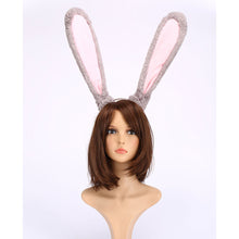Load image into Gallery viewer, Zootopia Costume The Rabbit Police Judy Hopps Cosplay Ears Headband and Tail Accessories
