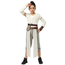 Load image into Gallery viewer, Star Wars The Rise of Skywalker Rey Full Set Cosplay Halloween Costume For Kids