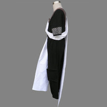 Load image into Gallery viewer, Anime Black Ninja Cosplay Costume Full Set with Mesh Sleeves and Sash
