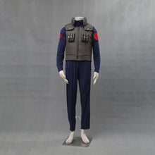 Load image into Gallery viewer, Tactical Vest and Dark Blue Uniform Cosplay Costume Set Anime Ninja Style for Men and Kids