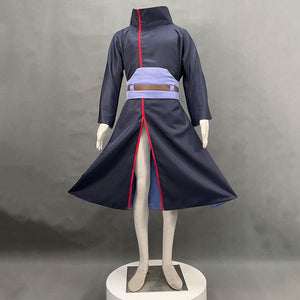 Naruto Costume Amegakure Ninja Pain Ajisai Cosplay Cloak Robe with Headband Men and Kids