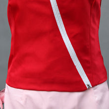 Load image into Gallery viewer, Women &amp; Girls Red Sleeveless Top and Pink Skirt Set Anime Ninja Cosplay Costume