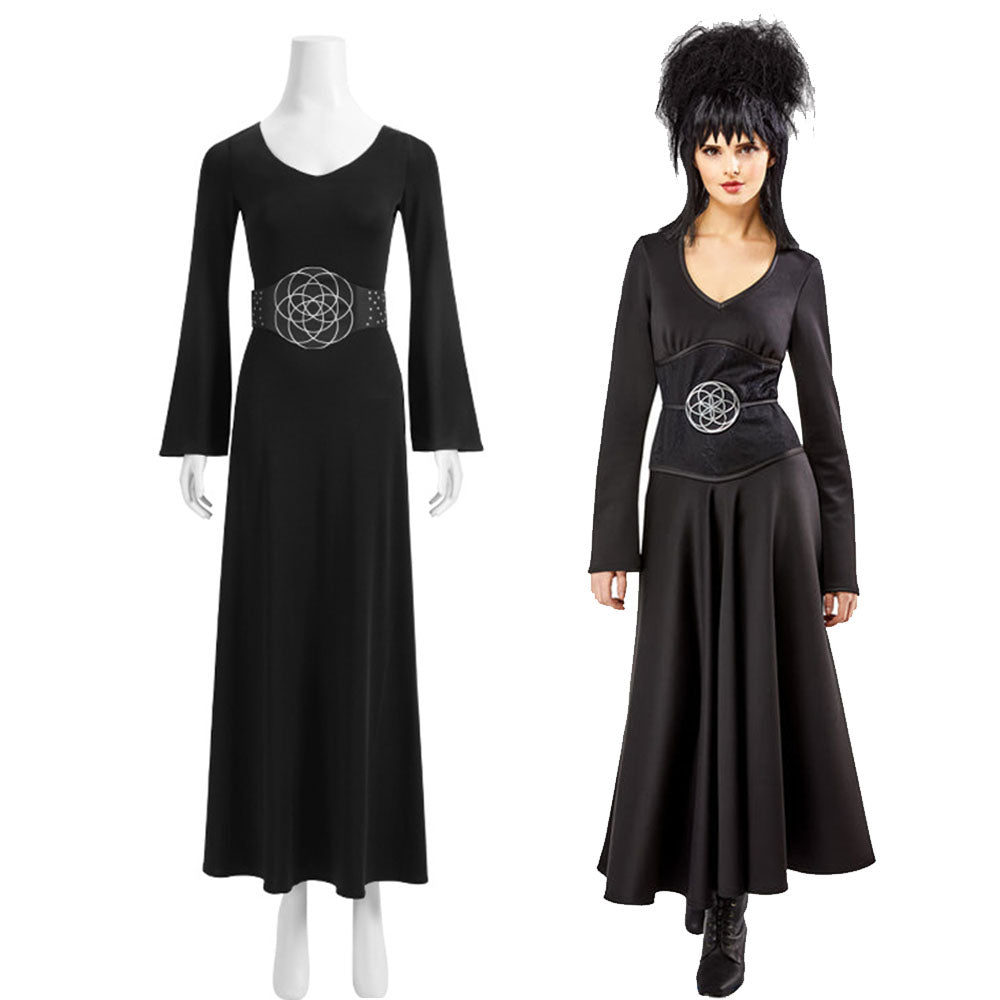 Women's Beetlejuice 2024 Movie Lydia Deetz Black Dress – Jolly Costume