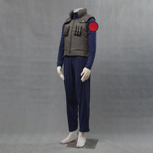 Load image into Gallery viewer, Tactical Vest and Dark Blue Uniform Cosplay Costume Set Anime Ninja Style for Men and Kids