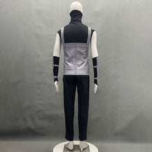 Load image into Gallery viewer, Naruto Costumes Hatake Kakashi Anbu Cosplay Mask Shirt Gray full Outfits for Men and Kids