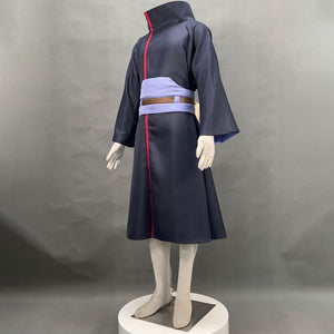 Naruto Costume Amegakure Ninja Pain Ajisai Cosplay Cloak Robe with Headband Men and Kids