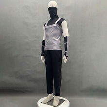 Load image into Gallery viewer, Naruto Costumes Hatake Kakashi Anbu Cosplay Mask Shirt Gray full Outfits for Men and Kids