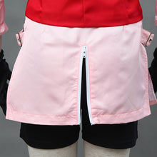 Load image into Gallery viewer, Women &amp; Girls Red Sleeveless Top and Pink Skirt Set Anime Ninja Cosplay Costume