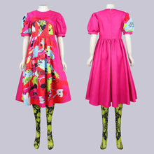 Load image into Gallery viewer, Women and Kids Barbie Costumes Weird Barbie Halloween Cosplay Dress with Stocking