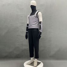 Load image into Gallery viewer, Naruto Costumes Anbu Hatake Kakashi Cosplay Mask Shirt full Gray Outfits for Men and Kids