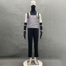 Load image into Gallery viewer, Naruto Costumes Anbu Hatake Kakashi Cosplay Mask Shirt full Gray Outfits for Men and Kids