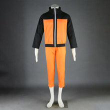 Load image into Gallery viewer, Orange and Black Tracksuit Ninja Style Anime Cosplay Costume Outfits