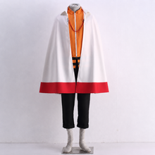 Load image into Gallery viewer, 2PCS Anime Orange Hero Seventh Village Leader Cosplay Cloak Costume Robe with Hat
