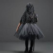 Load image into Gallery viewer, Kids Girl Bleach Costume Reaper of Death Girls Black Dress Halloween Cosplay Outfits