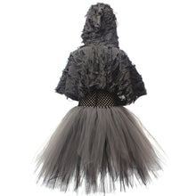 Load image into Gallery viewer, Kids Girl Bleach Costume Reaper of Death Girls Black Dress Halloween Cosplay Outfits