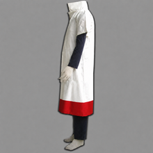 Load image into Gallery viewer, 3PCS Yellow Flash Fourth Village Leader White Cloak Cosplay Costume for Men Kids