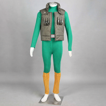 Load image into Gallery viewer, Anime Eight Gates Master Green Beast Ninja Cosplay Green Jumpsuit Costume for Men Kids