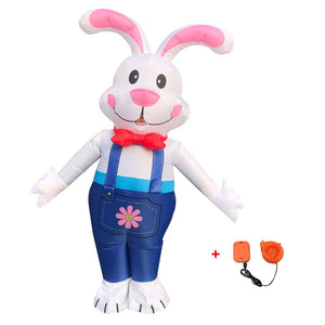 1.8m Rabbit Cosplay Easter Bunny Costume For Adults Halloween Rabbit Role Play Fancy Party
