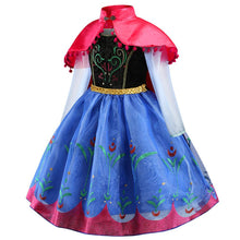 Load image into Gallery viewer, Kids Frozen Costume Princess Anna Cosplay Birthday or Party Dress With Accessories