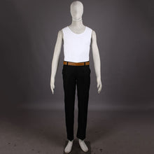 Load image into Gallery viewer, King of Fighters KOF Costume Kusanagi Kyo Cosplay Black Outfit with Gloves for Men and Kids