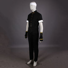 Load image into Gallery viewer, King of Fighters KOF Costume Kusanagi Kyo Cosplay Black Outfit with Gloves for Men and Kids