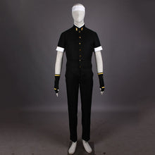 Load image into Gallery viewer, King of Fighters KOF Costume Kusanagi Kyo Cosplay Black Outfit with Gloves for Men and Kids
