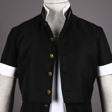 Load image into Gallery viewer, King of Fighters KOF Costume Kusanagi Kyo Cosplay Black Outfit with Gloves for Men and Kids