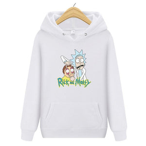 Rick and Morty Cotton Hoodies Pullover Printed Sweatshirts For Men