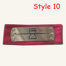 Load image into Gallery viewer, 18 Styles Naruto Kakashi Accessories Cosplay Costumes HeadBands